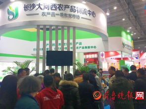 長沙大河西農(nóng)產(chǎn)品物流中心驚艷亮相2016中國中部農(nóng)博會