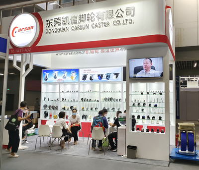 2022中國(廣州)國際物流裝備與技術展覽會圓滿收官帶您感受凱信腳輪展會現場